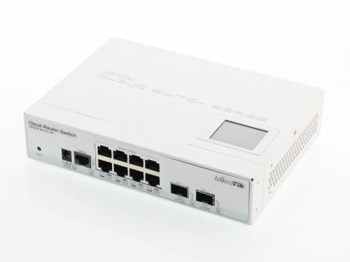 Маршрутизатор MikroTik CRS210-8G-2S+IN