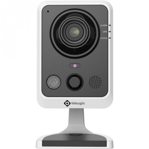 IP видеокамера Milesight кубическая, Mini MS-C3596-PW, Mic, Wi-Fi, 3 Мп, БП